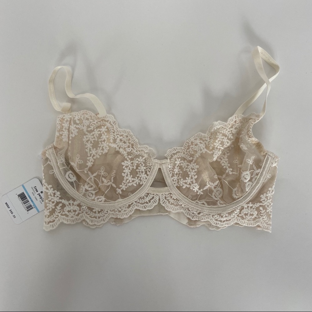 Free People Daydreamer Underwire Bra in Nude - Picture 2 of 4